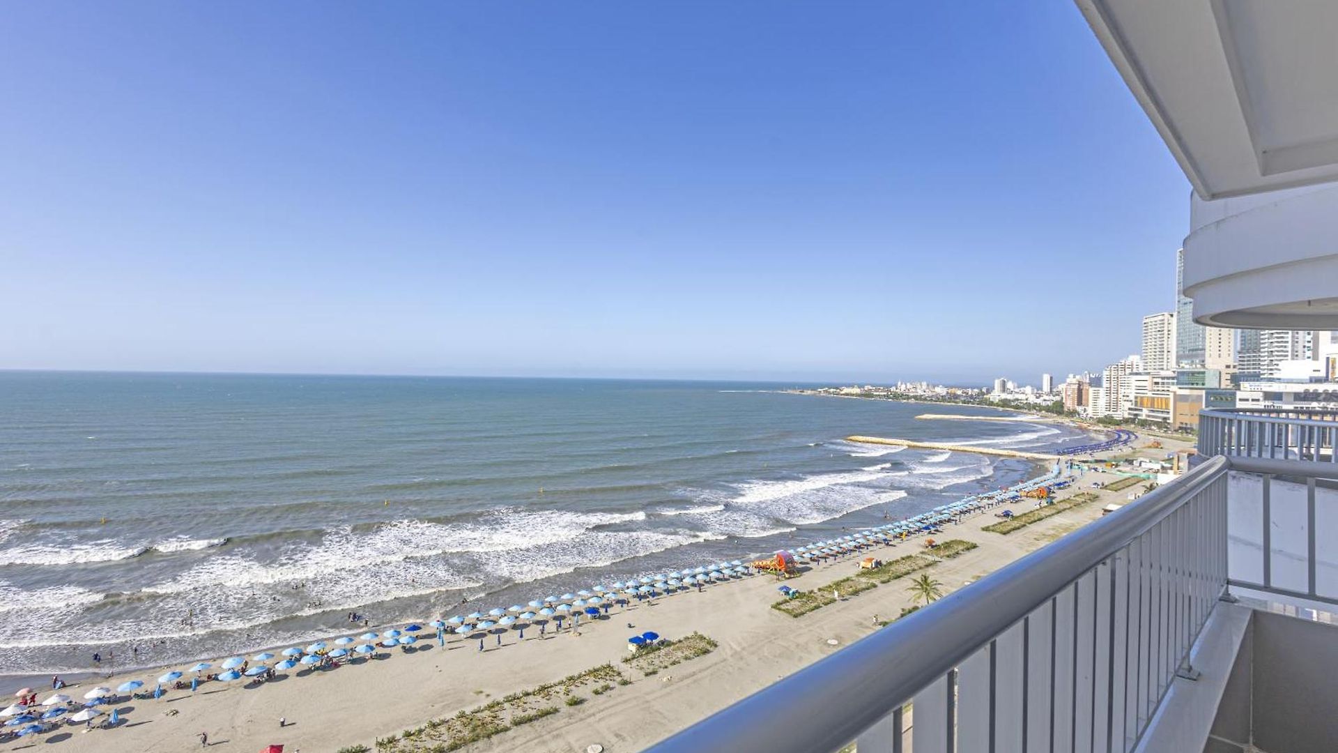 Bocagrande Summer - Primera Linea De Mar Apartamento